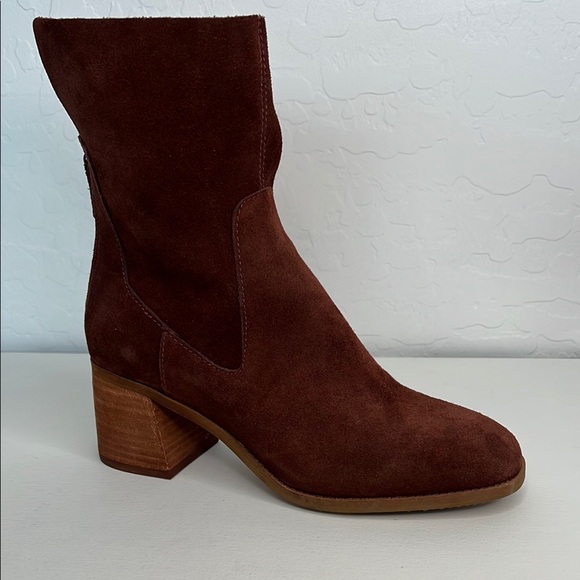 KELSI DAGGER BROOKLYN Women's Mid Calf Boots coffee bean brown 8.5 - Picture 2 of 14